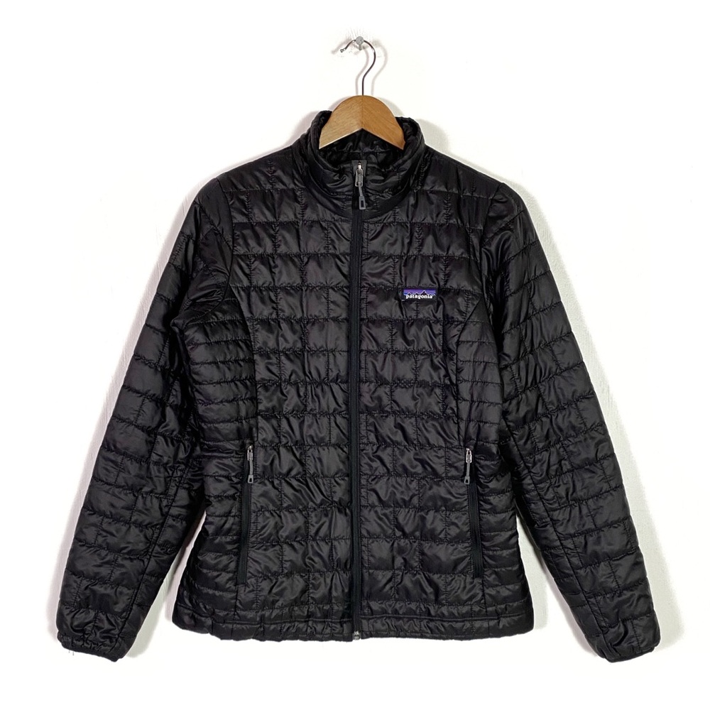 Patagonia Black Quilted Packable Puffer Jacket